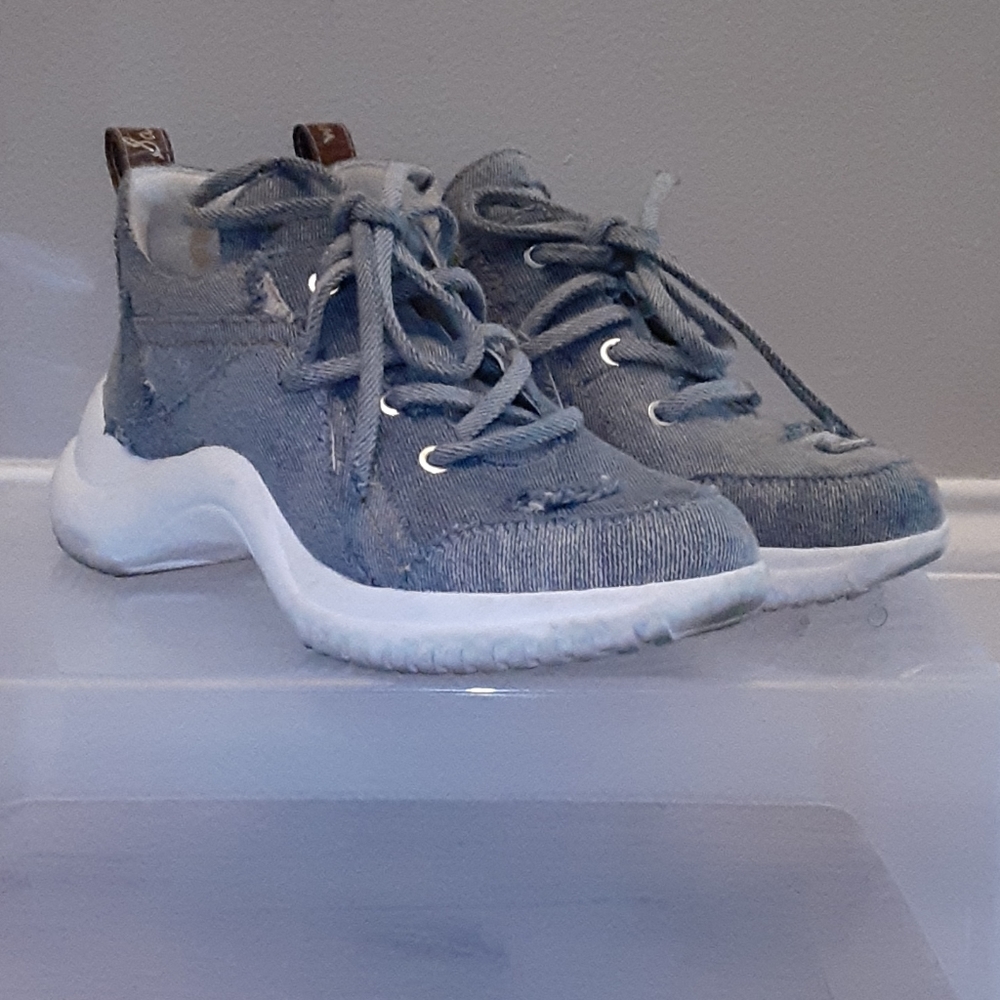 Sam Edelman Blue Meena 3 Sneaker